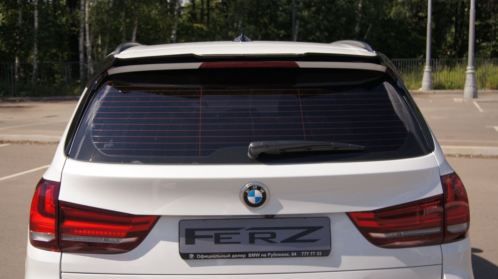 Верхний спойлер крышки багажника FERZ для BMW X5 F15