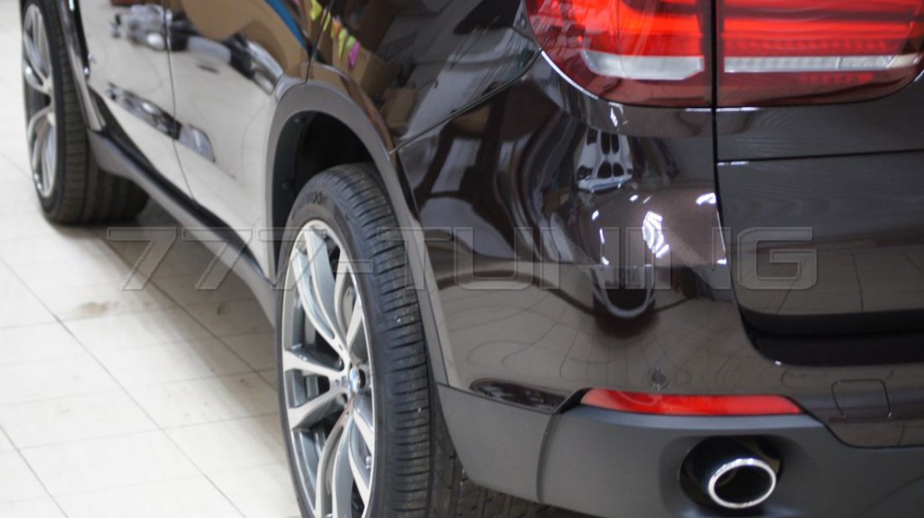 Установка обвеса BARS для BMW X5 F15