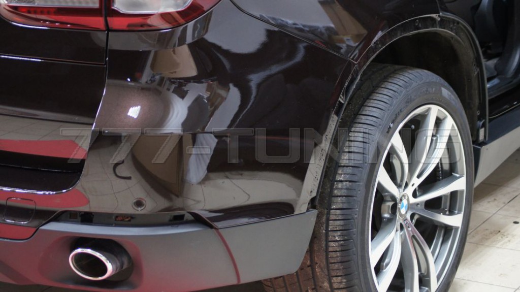 Установка обвеса BARS для BMW X5 F15