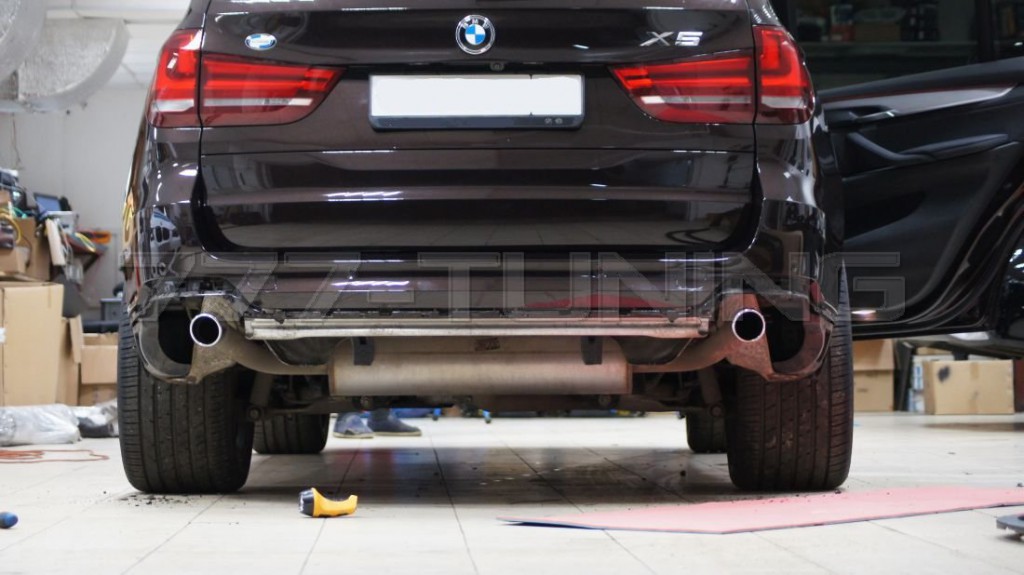 Установка обвеса BARS для BMW X5 F15