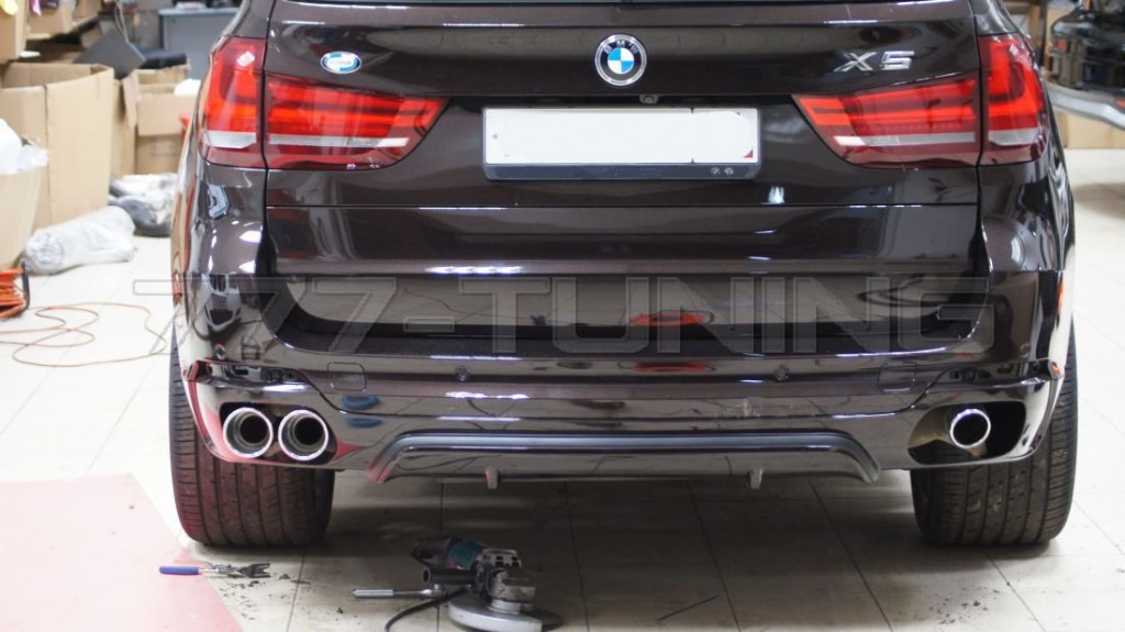 Установка обвеса BARS для BMW X5 F15