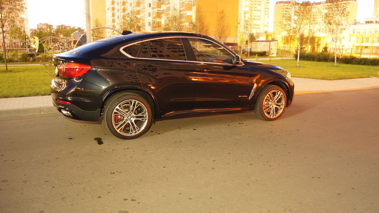 Пороги "Power Style"  для BMW X6 F16