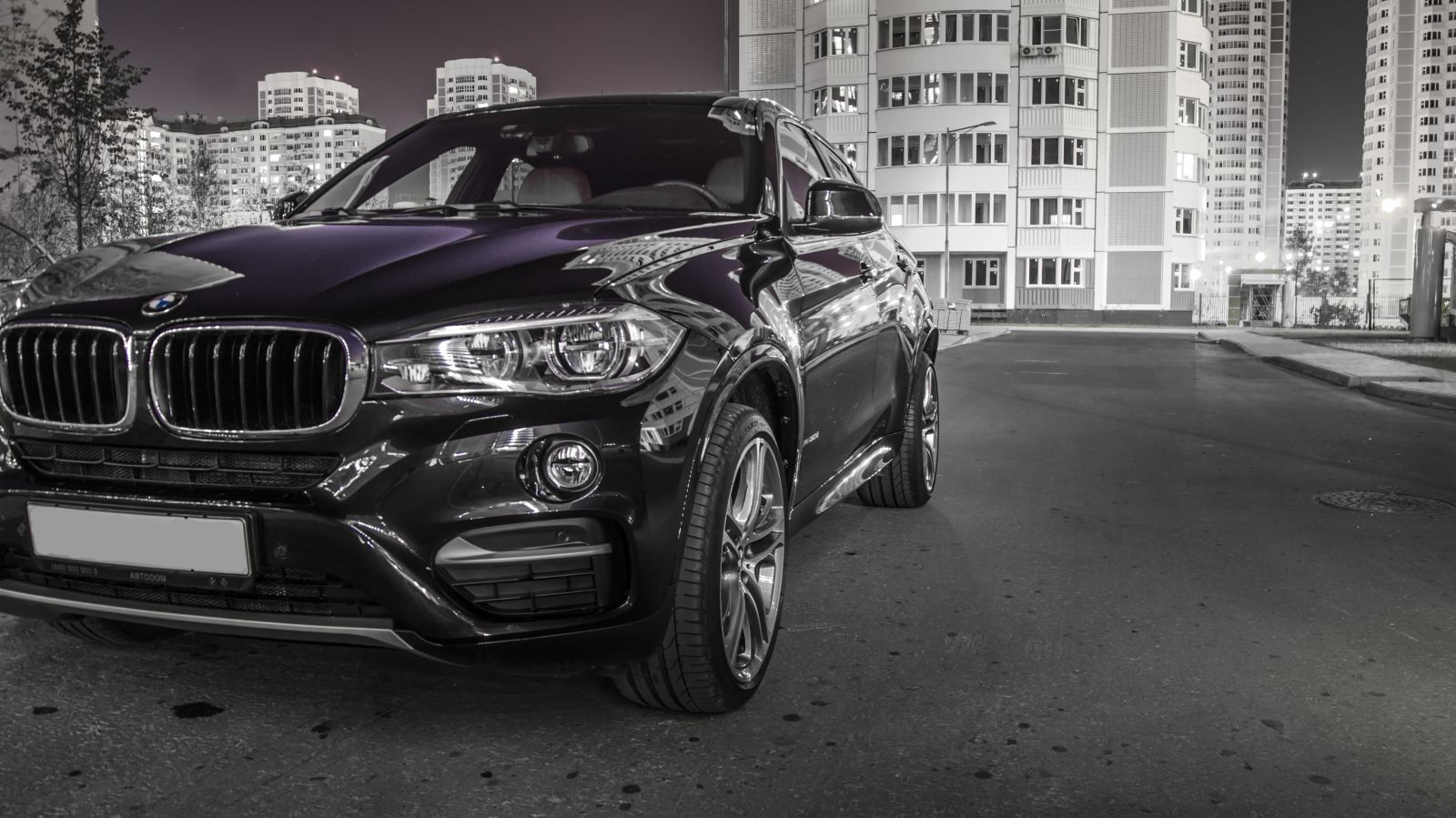 Пороги "Power Style"  для BMW X6 F16