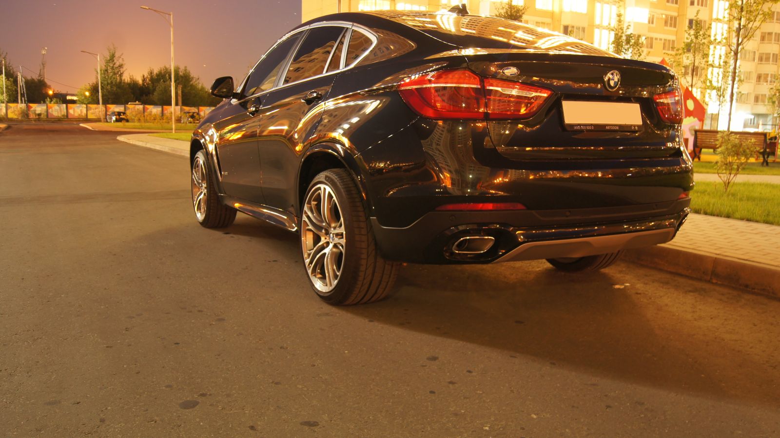 Пороги "Power Style"  для BMW X6 F16