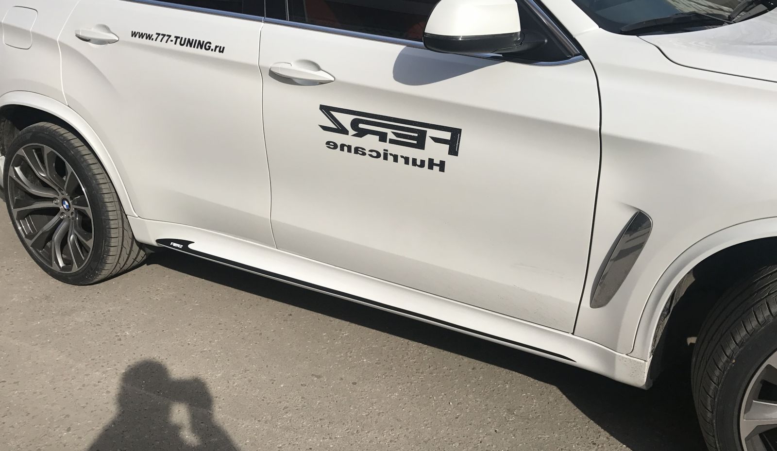 Пороги "Power Style"  для BMW X6 F16