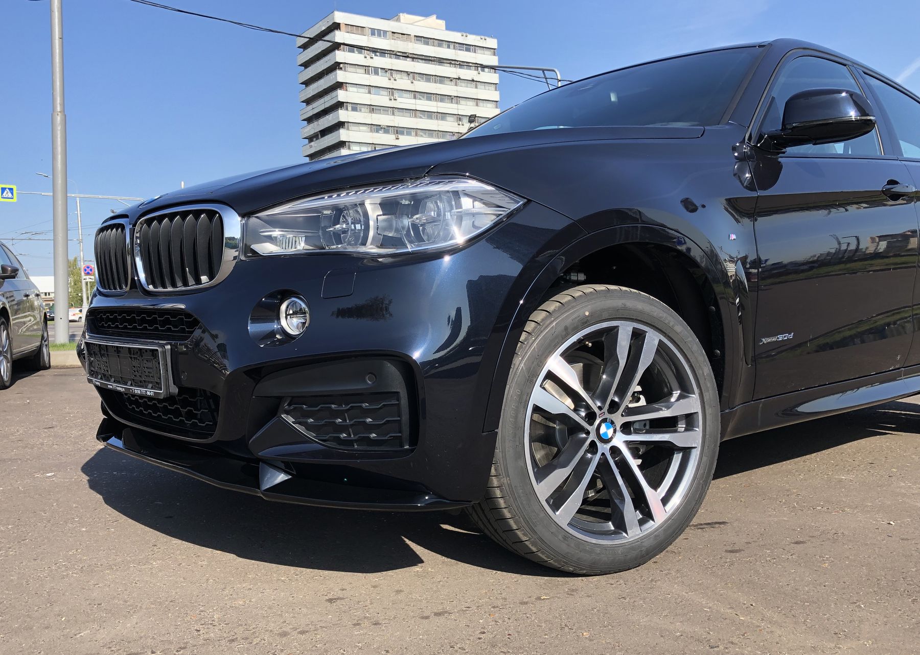 Обвес "Dynamic Package" для BMW X6 F16 в М пакет