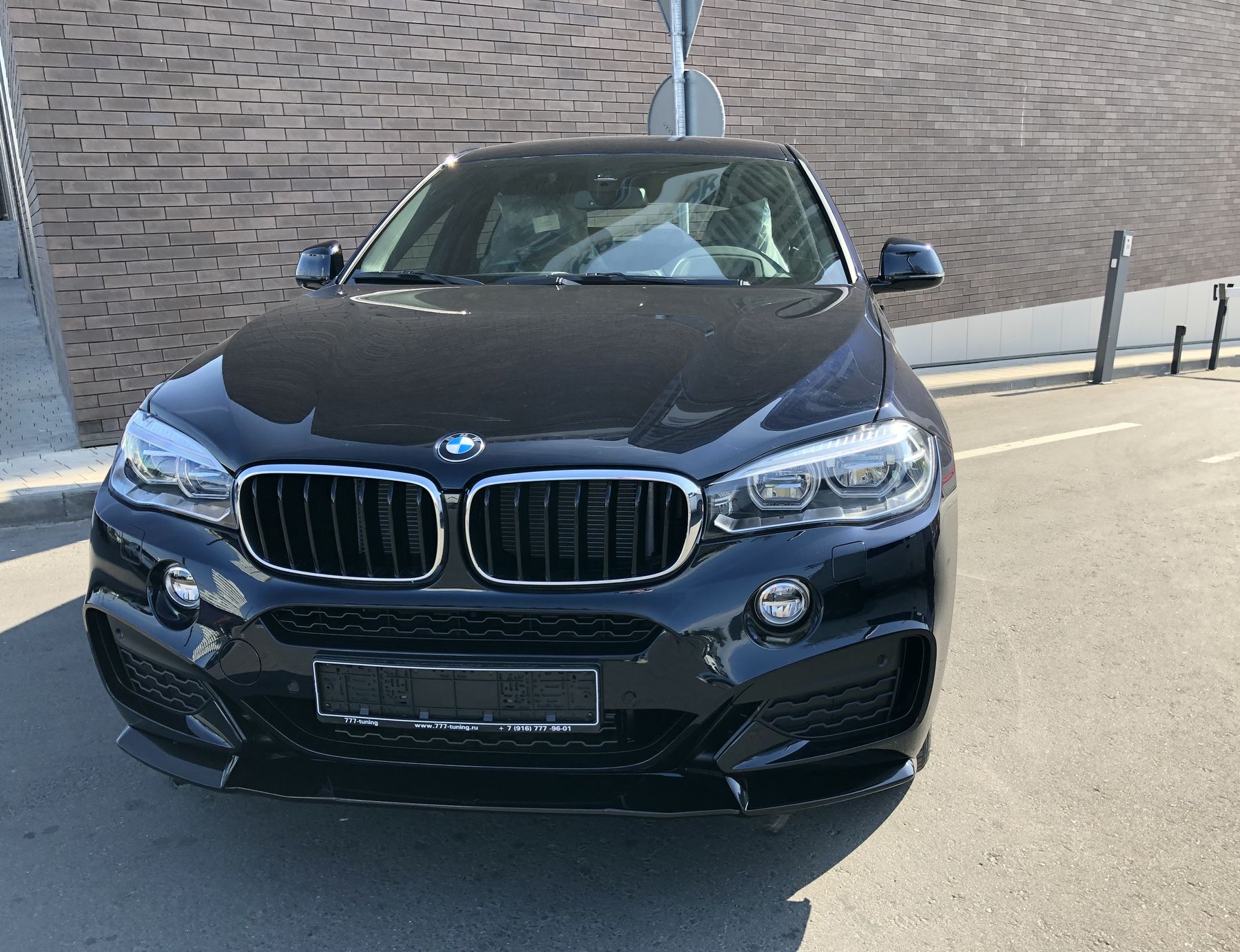 передний сплитер для BMW X6 F16 Dynamic Package