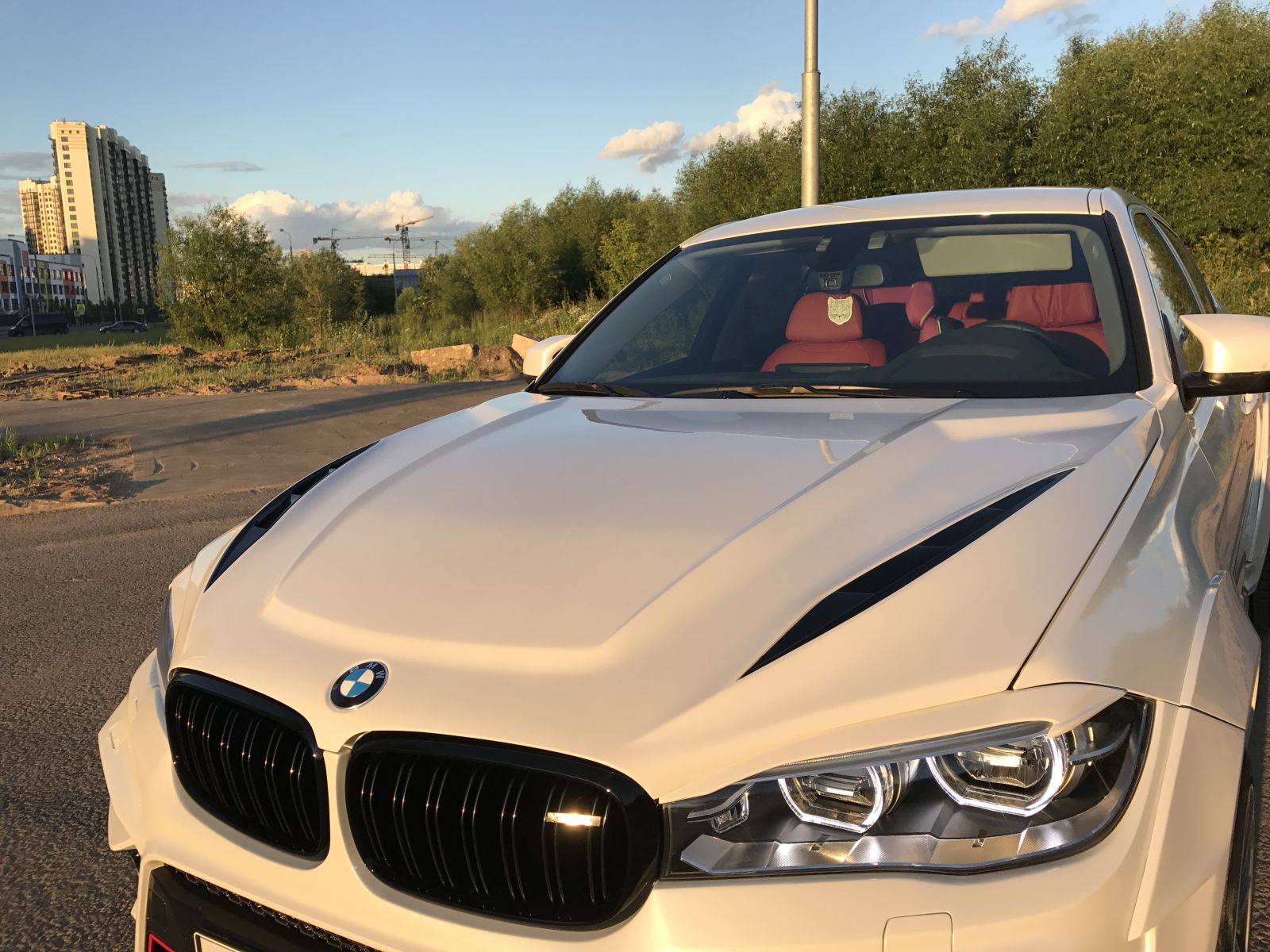 Тюнинг капот для BMW X6 F16 Х5 F15 FERZ