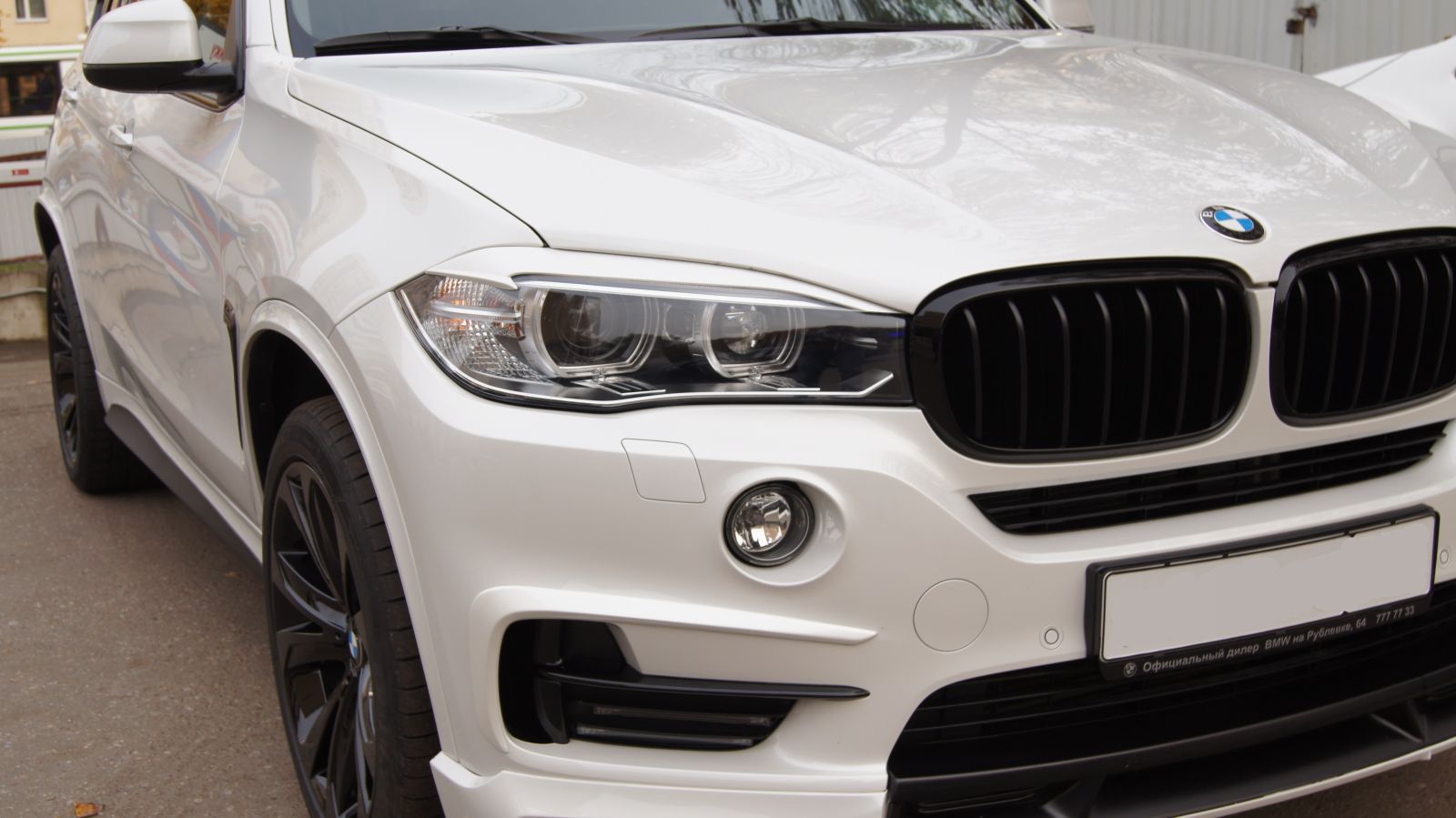 Ресницы фар для BMW X5 F15, ресницы фар для BMW X6 F16