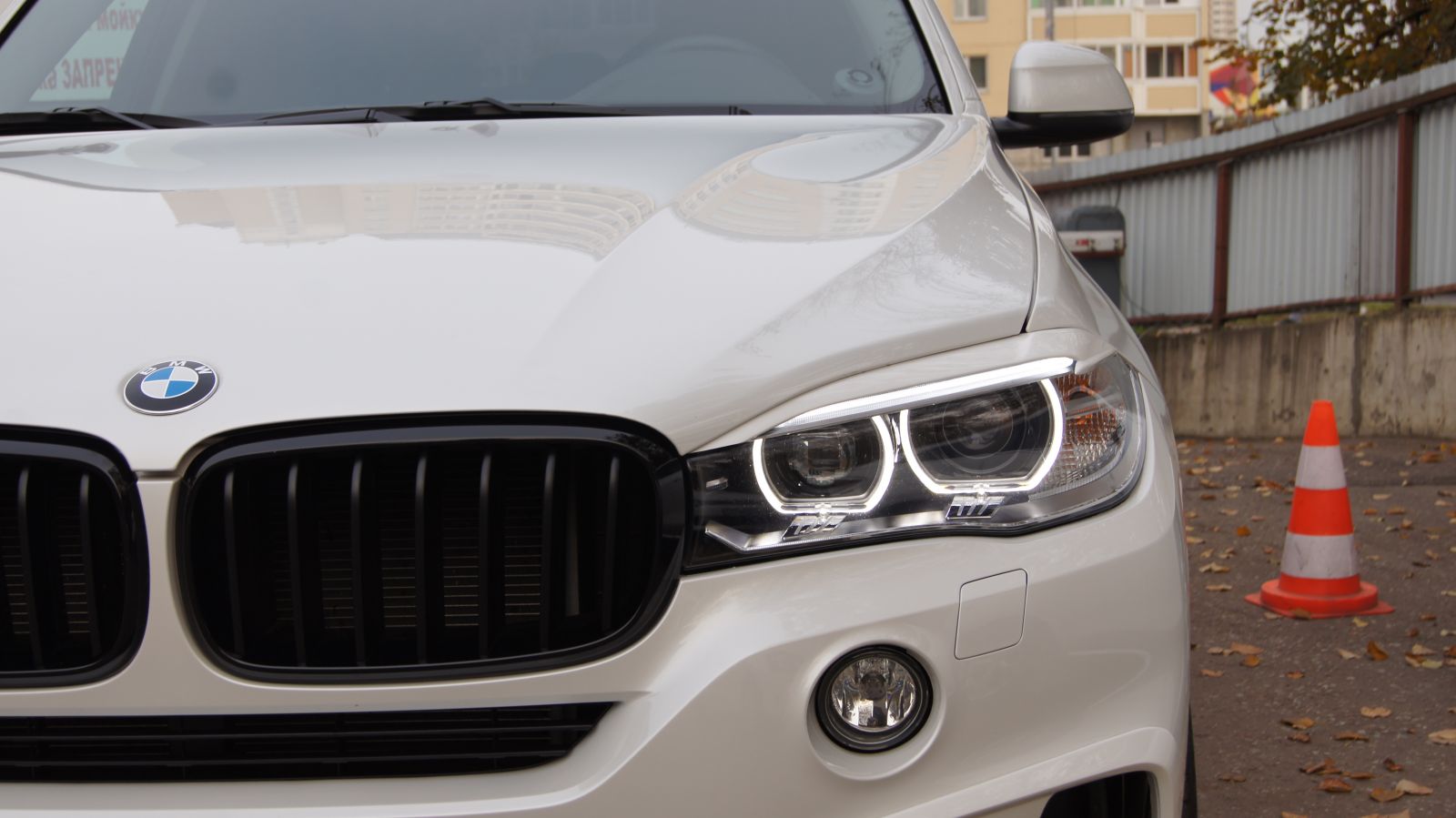 Ресницы фар для BMW X5 F15 X6 F15