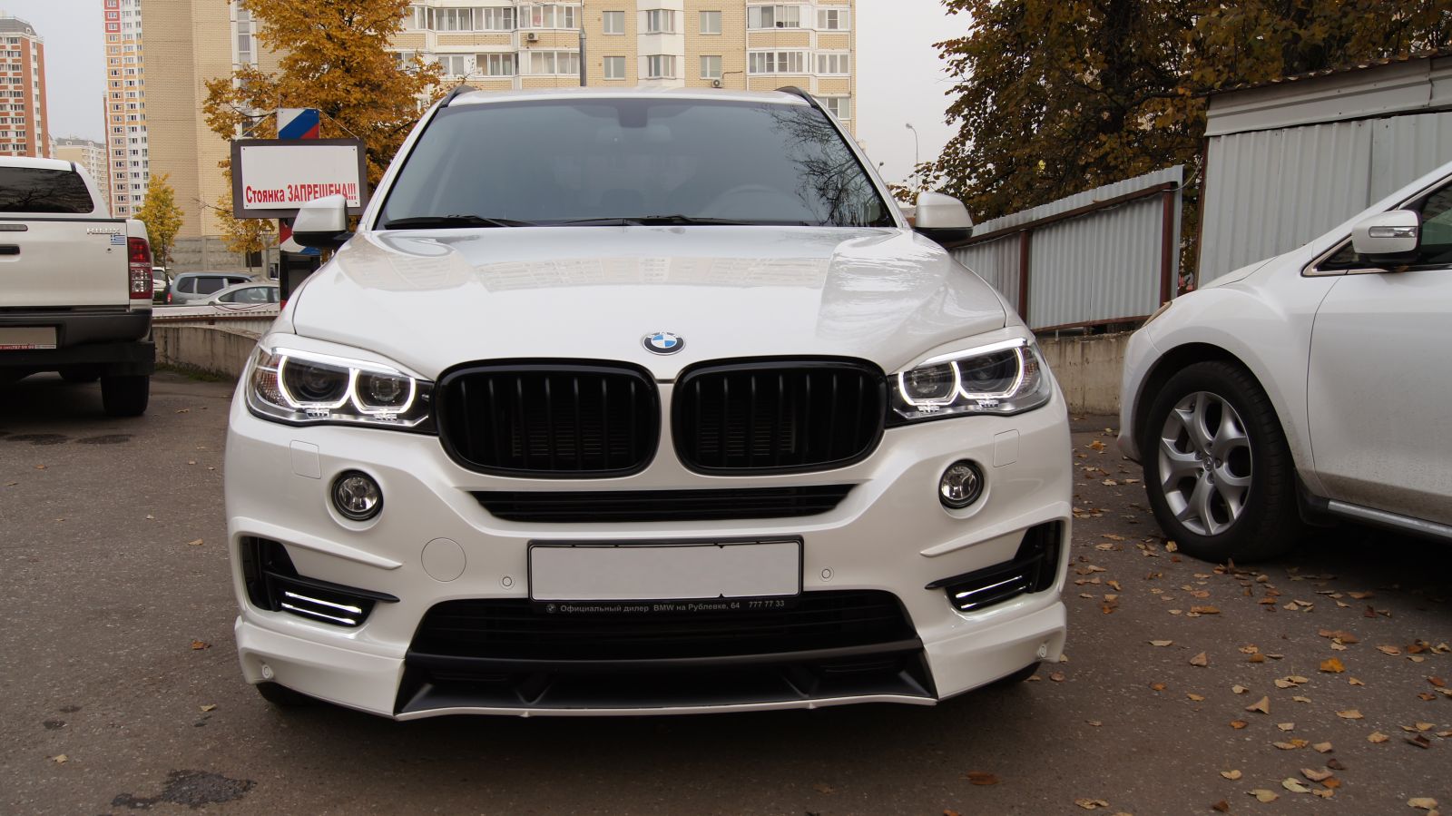 Ресницы фар для BMW X5 F15 X6 F15