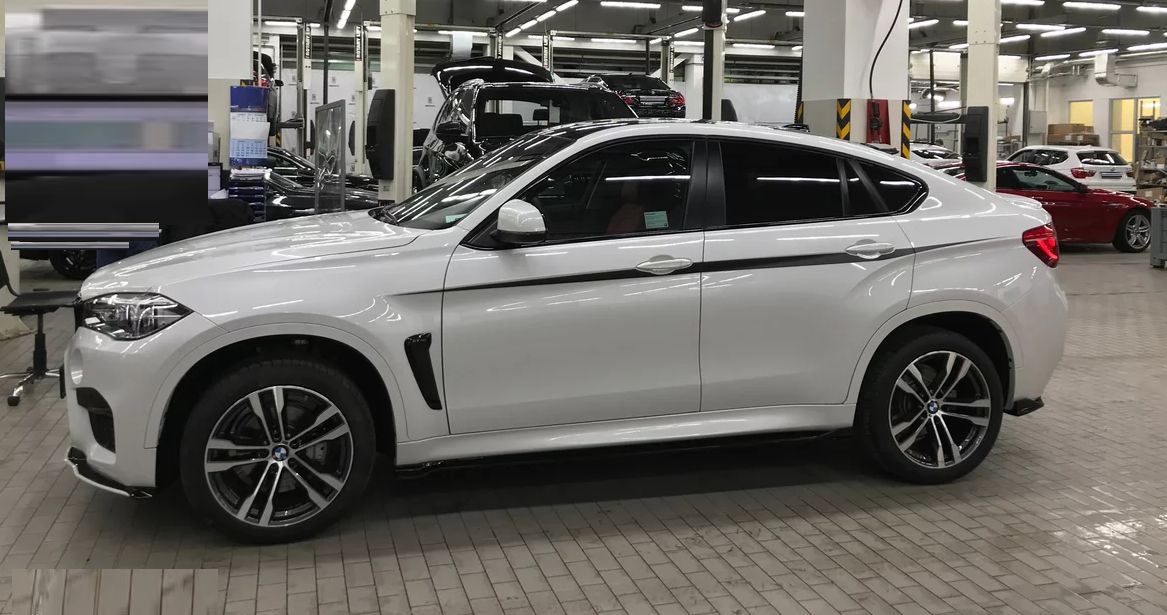 Комплект сплитeров FERZ  для BMW X5M X6M