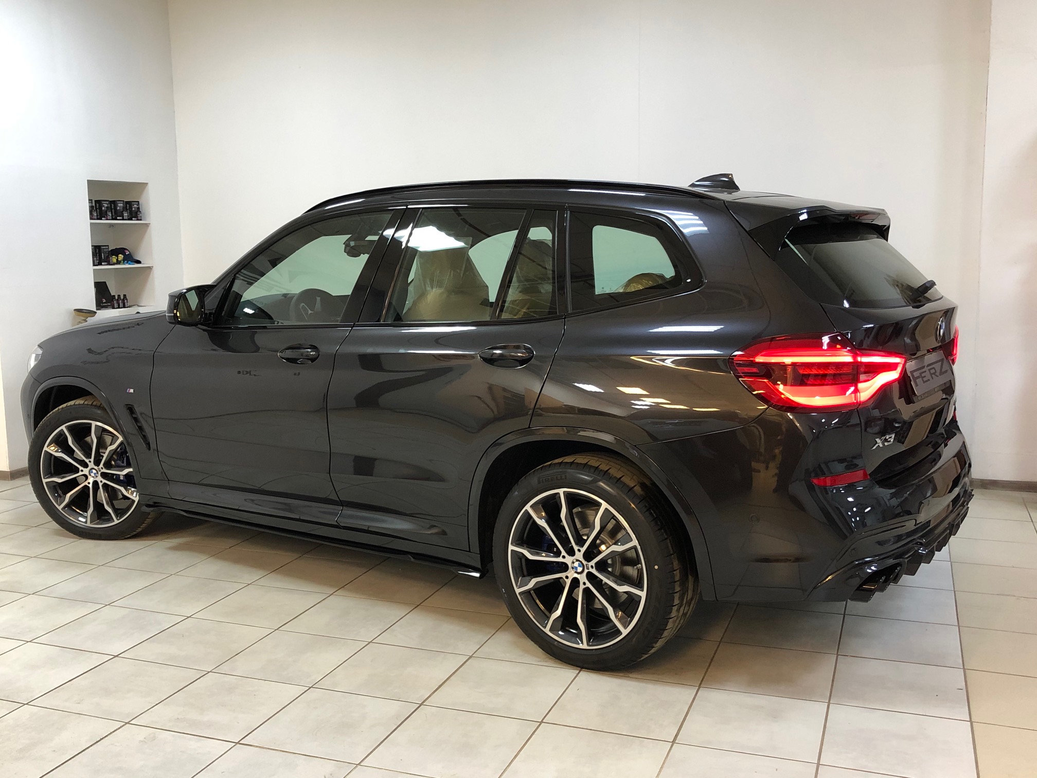 Двойной выхлоп для BMW X3 G01