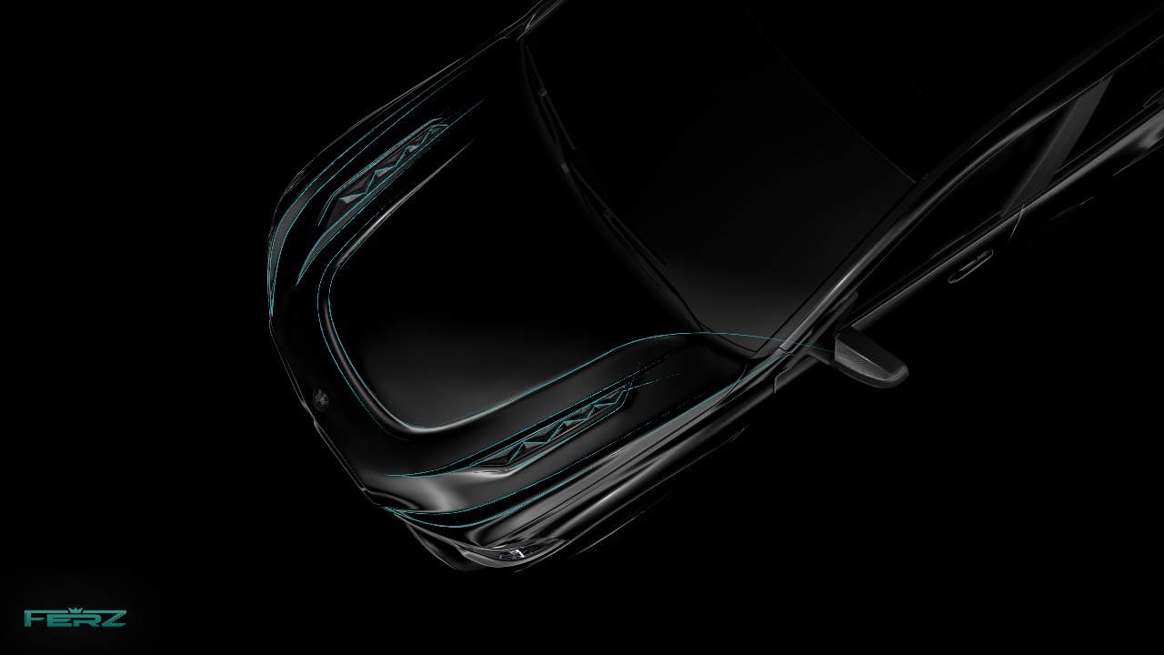 Тюнинговый капот для BMW X5 G05 от FERZ
