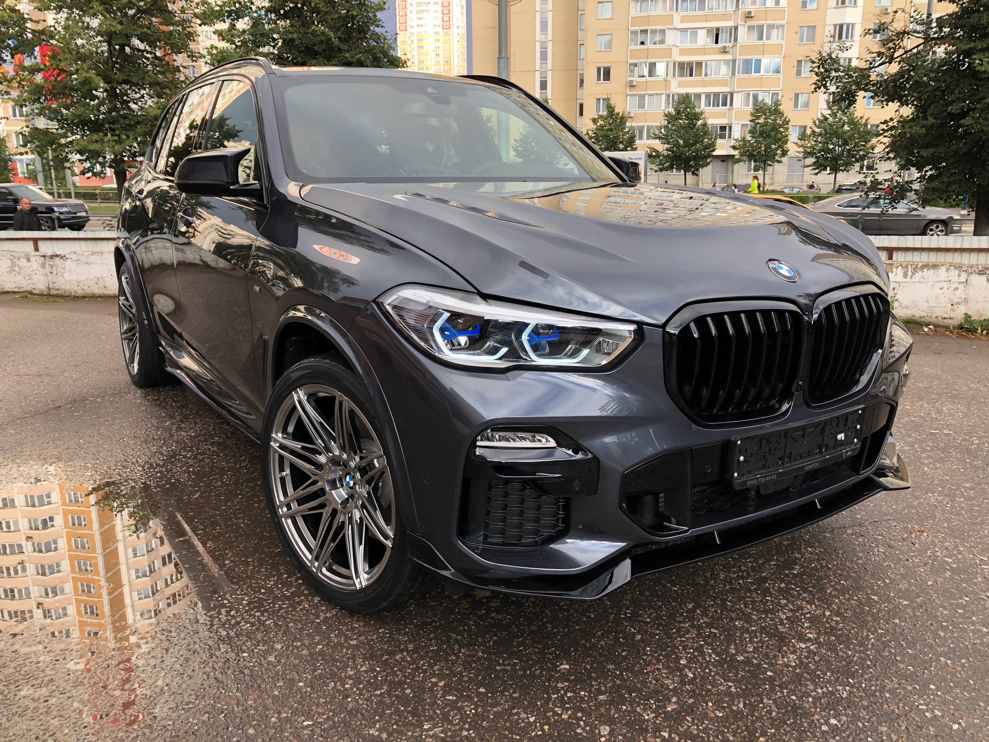 капот для bmw x5 g05