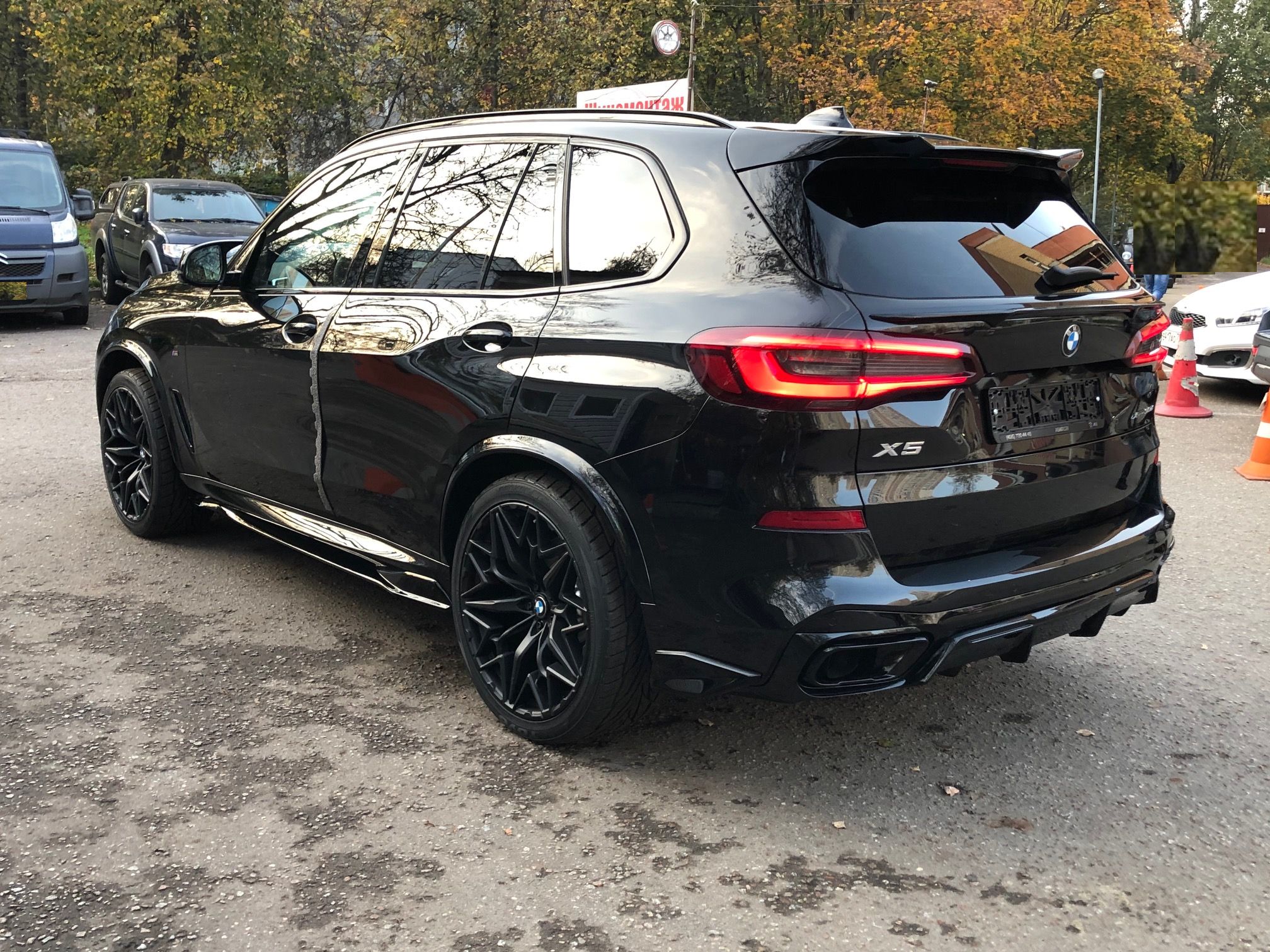 Расширенные арки для BMW X5 G05 от FERZ