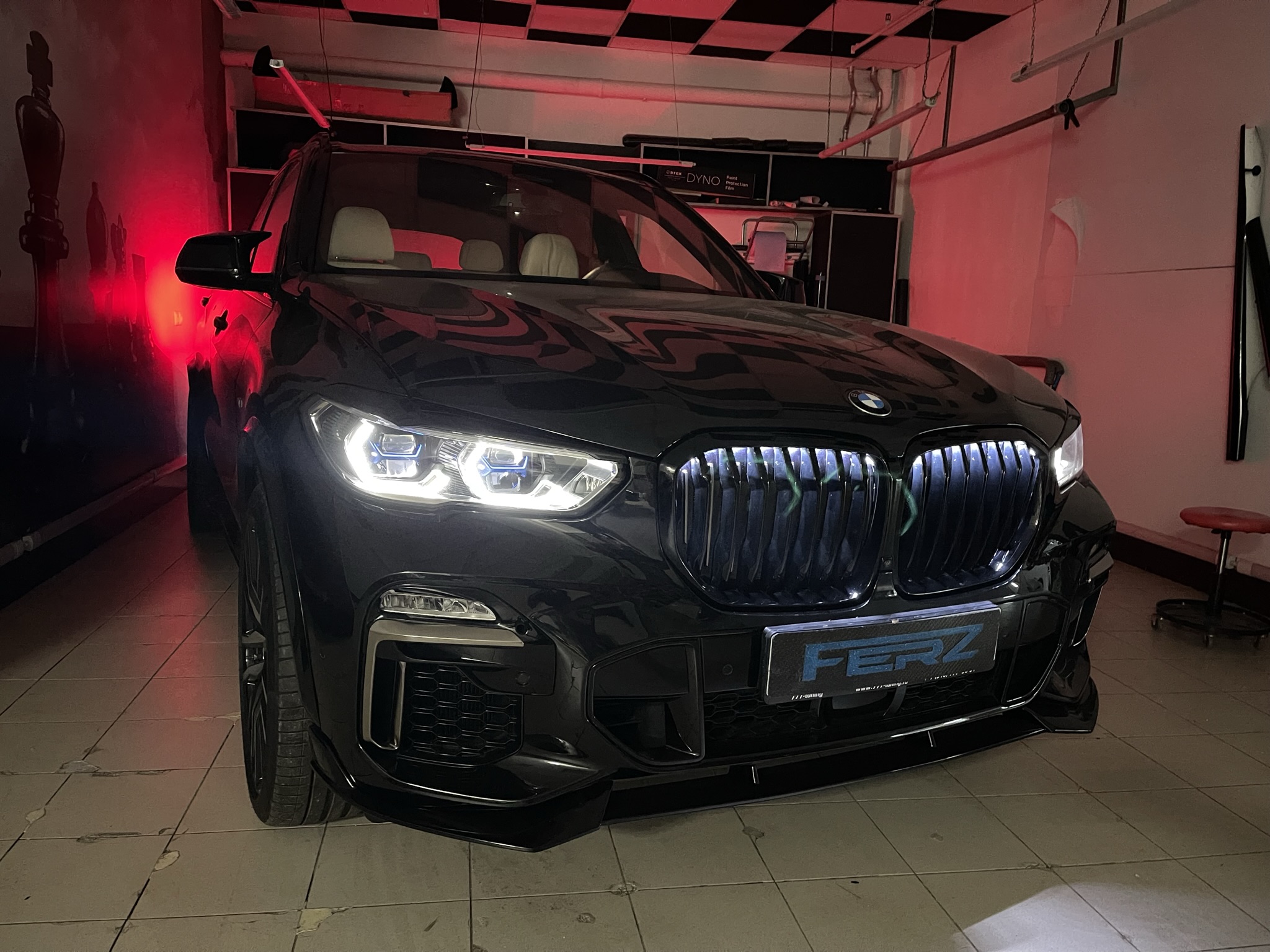 подсветка ноздрей BMW X5 G05