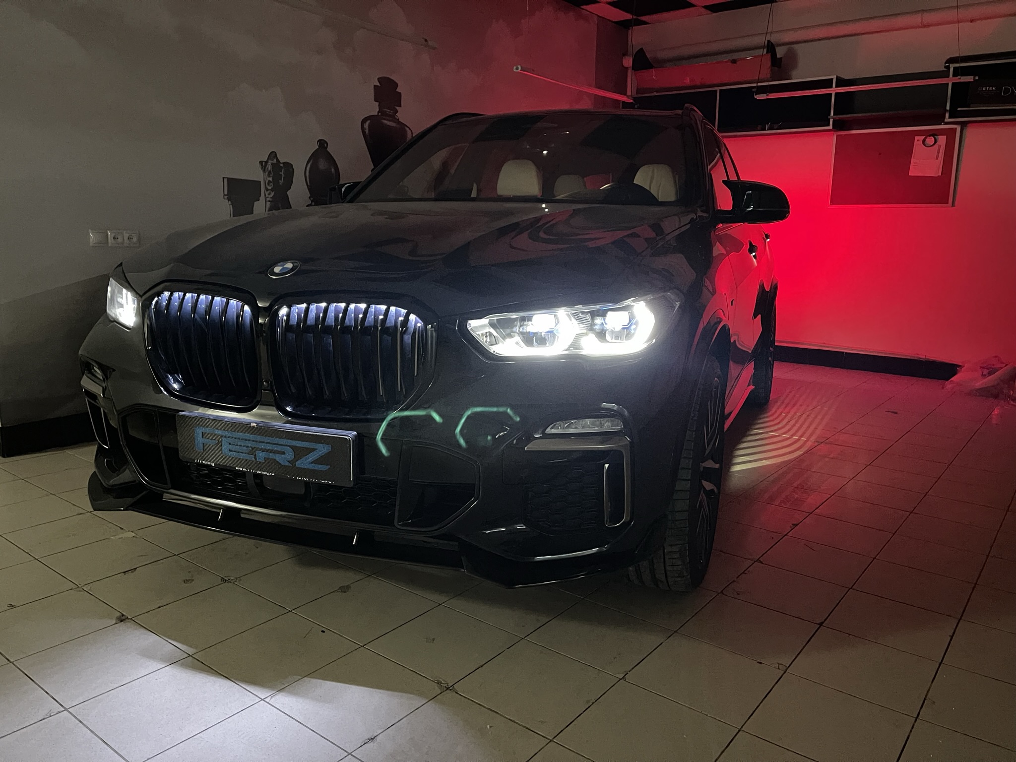 ноздри с подсветкой BMW X5