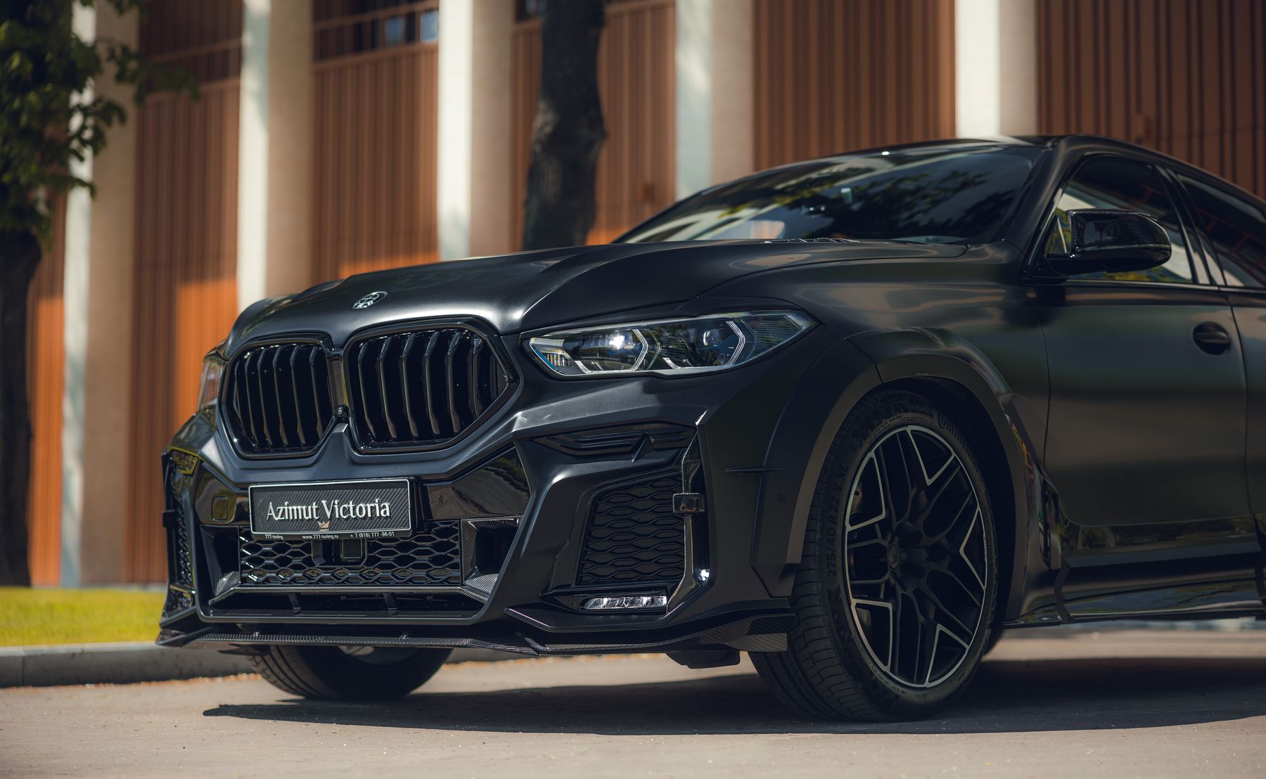 wide body kit for BMW X6 by FERZ