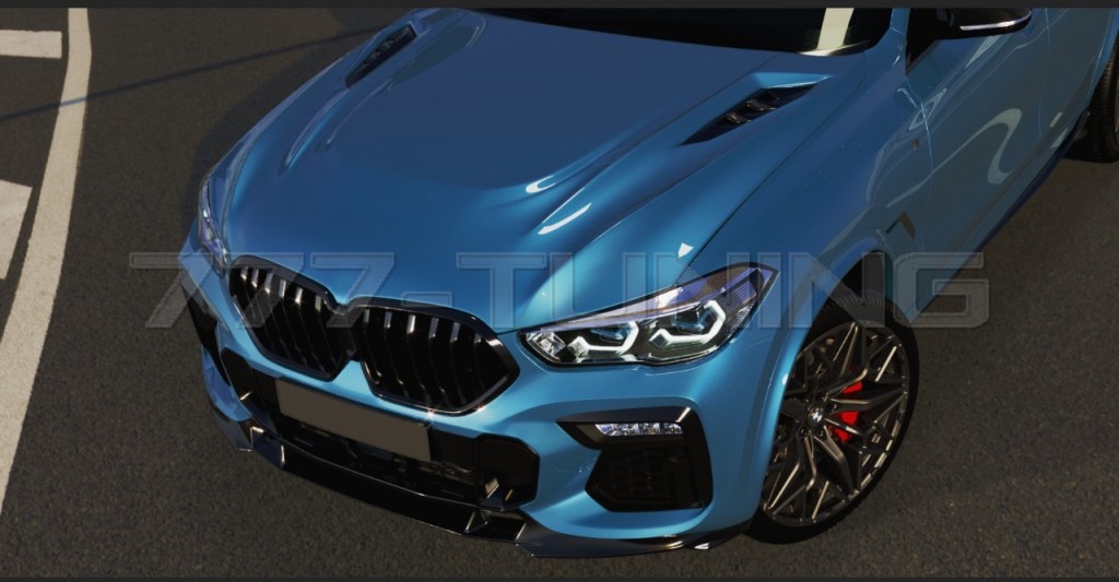 Капот FERZ-03 для BMW X6 G06