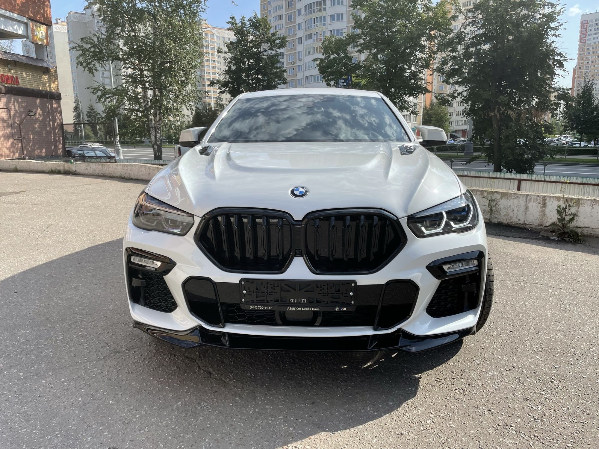 Капот FERZ-03 для BMW X6 G06