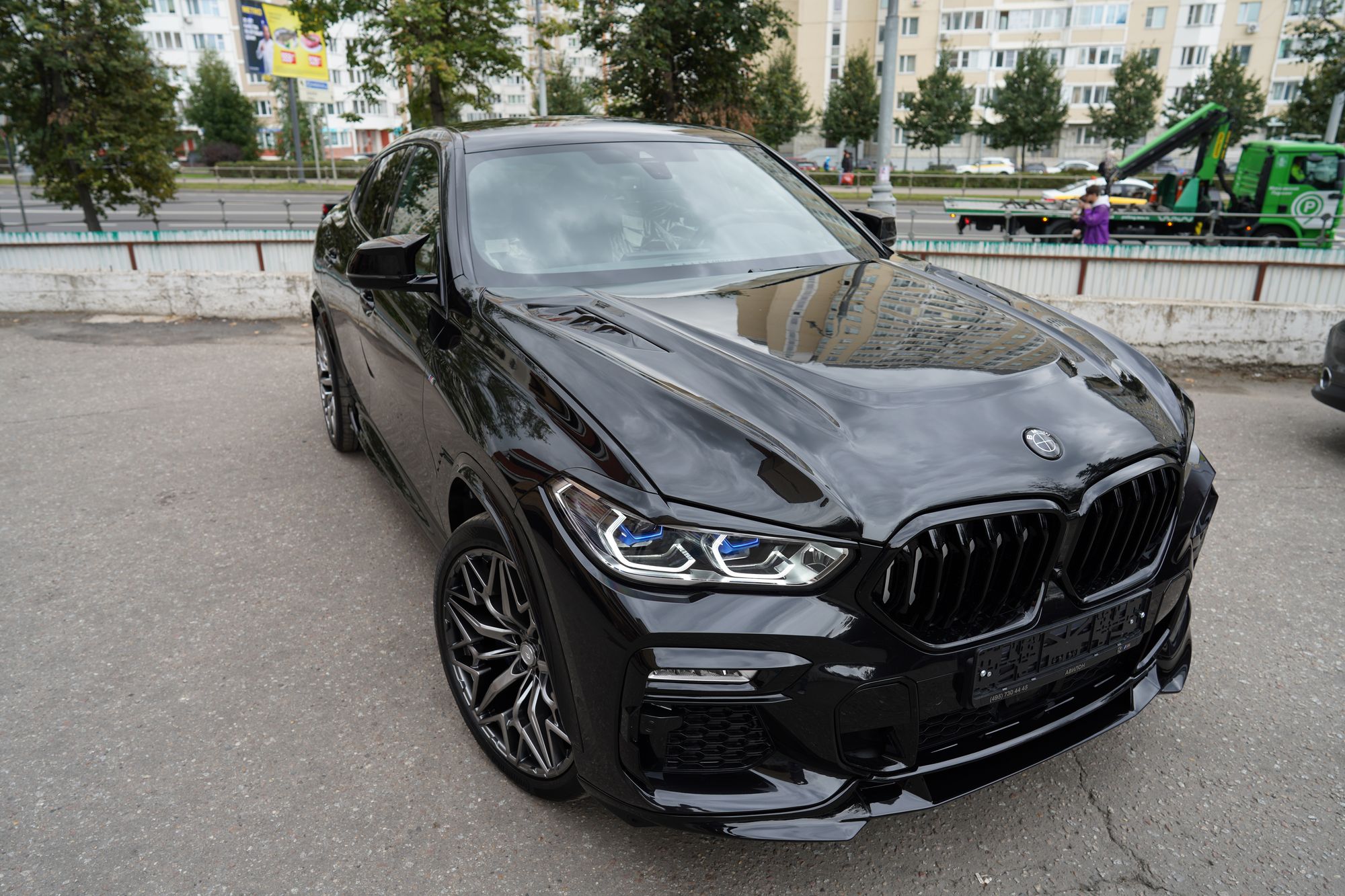 Капот FERZ-03 для BMW X6 G06