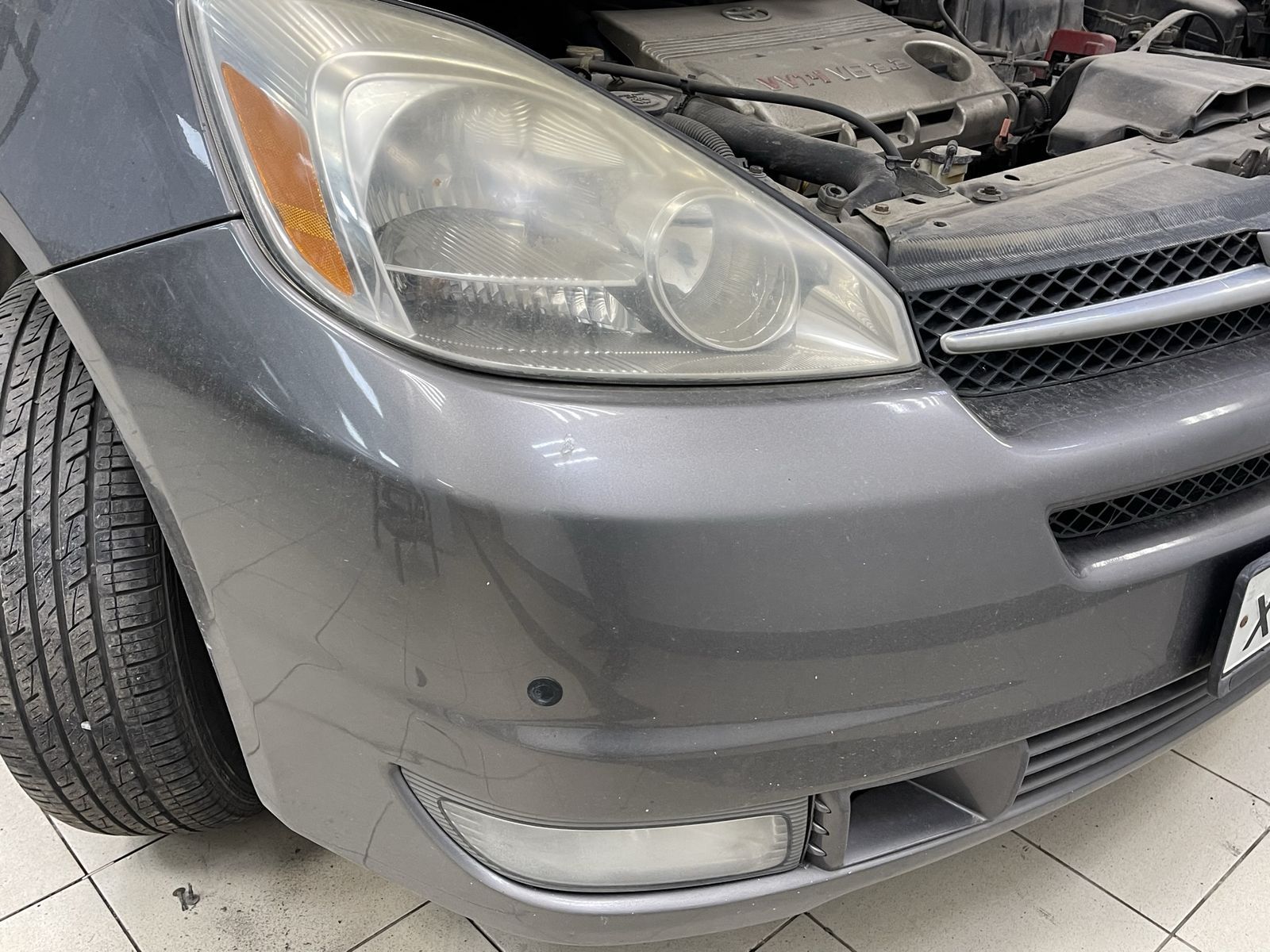 Восстановление фар Toyota Sienna