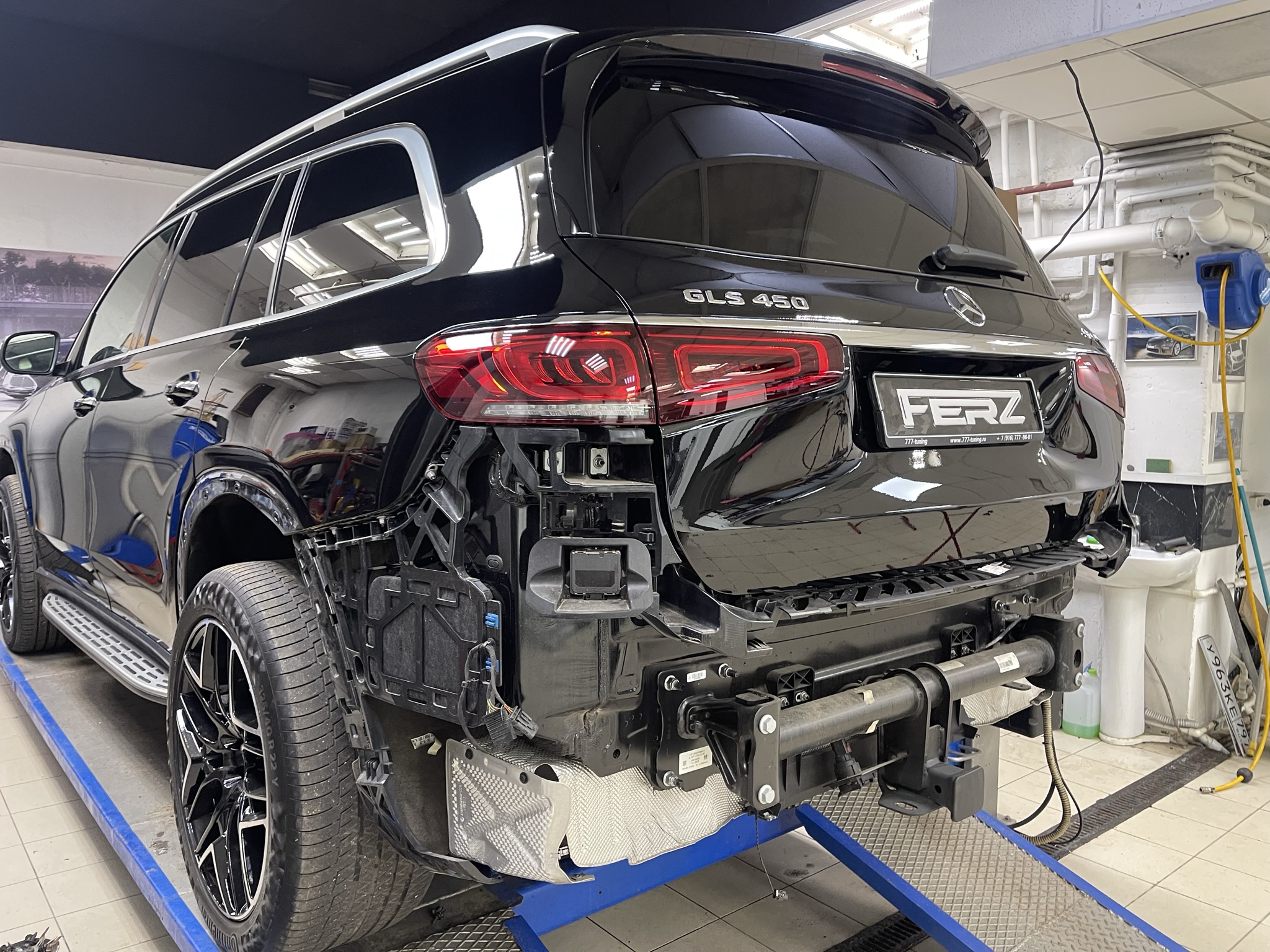 обвес AMG63 для Mercedes GLS 167
