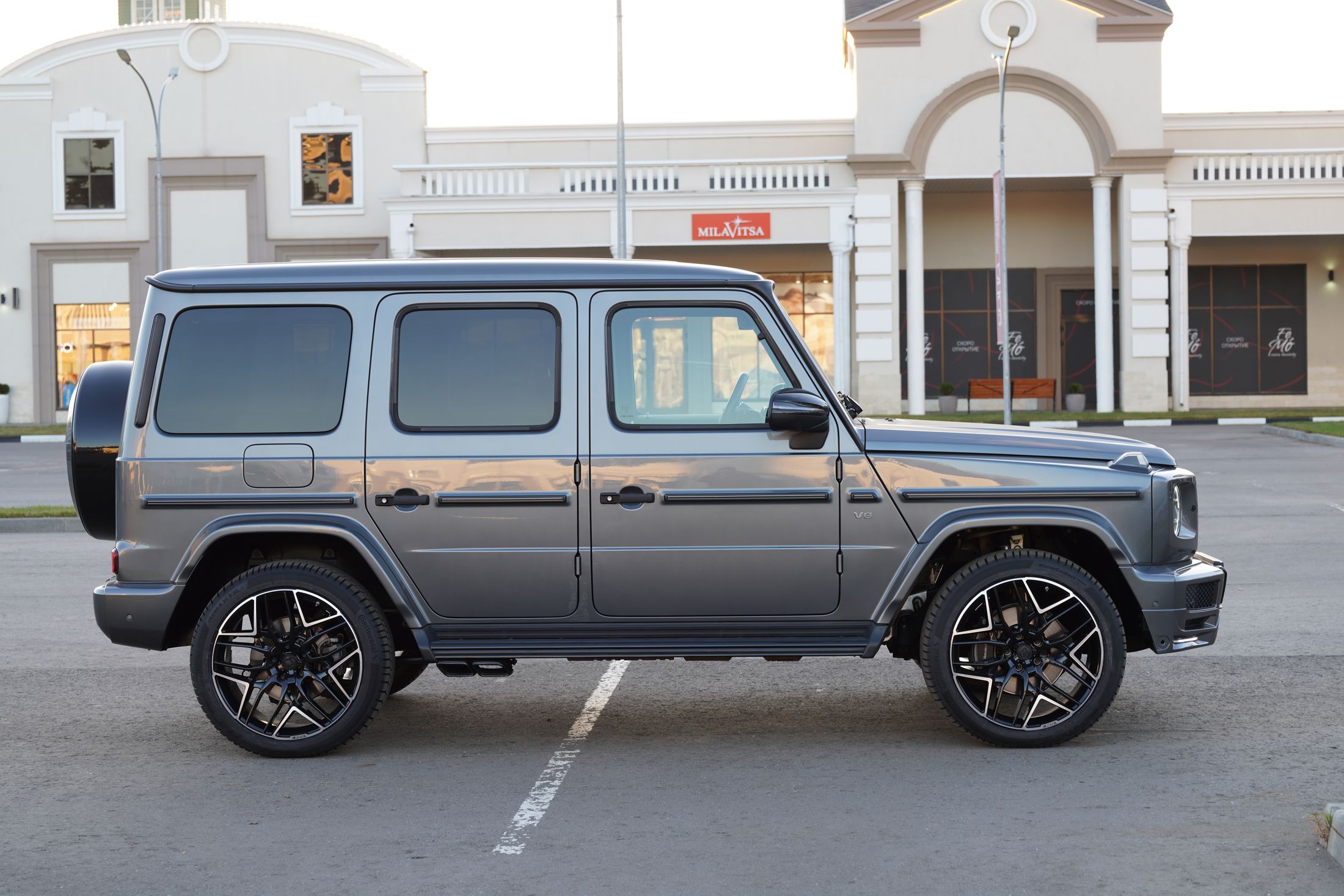 Передняя юбка для Mercedes G-class