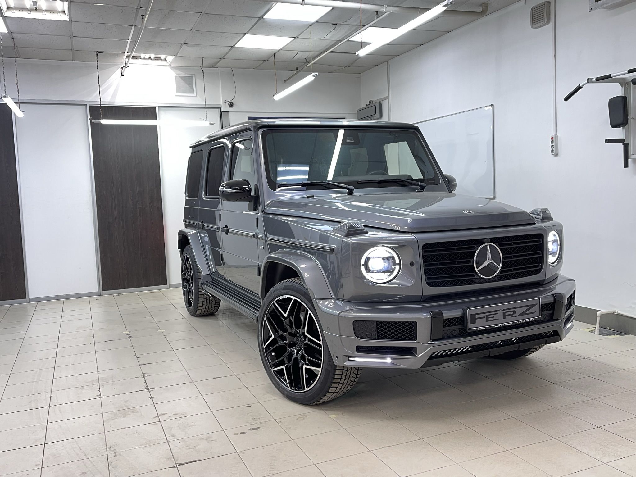 Передняя юбка для Mercedes G-class