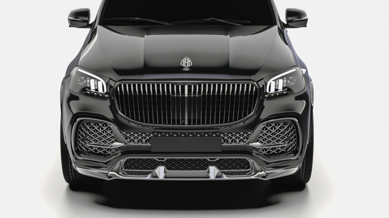 wide body kit for Mercedes Maybach GLS by FERZ