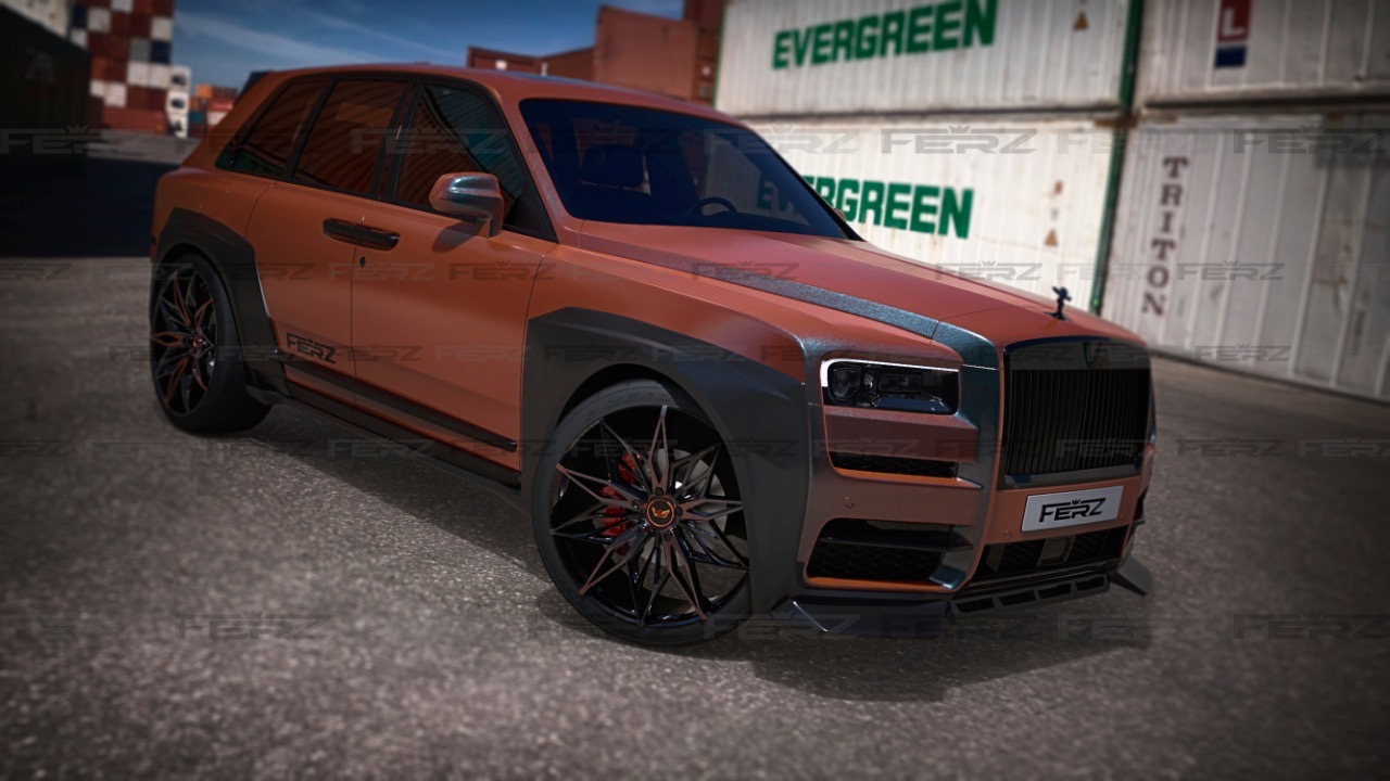 тюнинг Rollse Royce Cullinan от FERZ