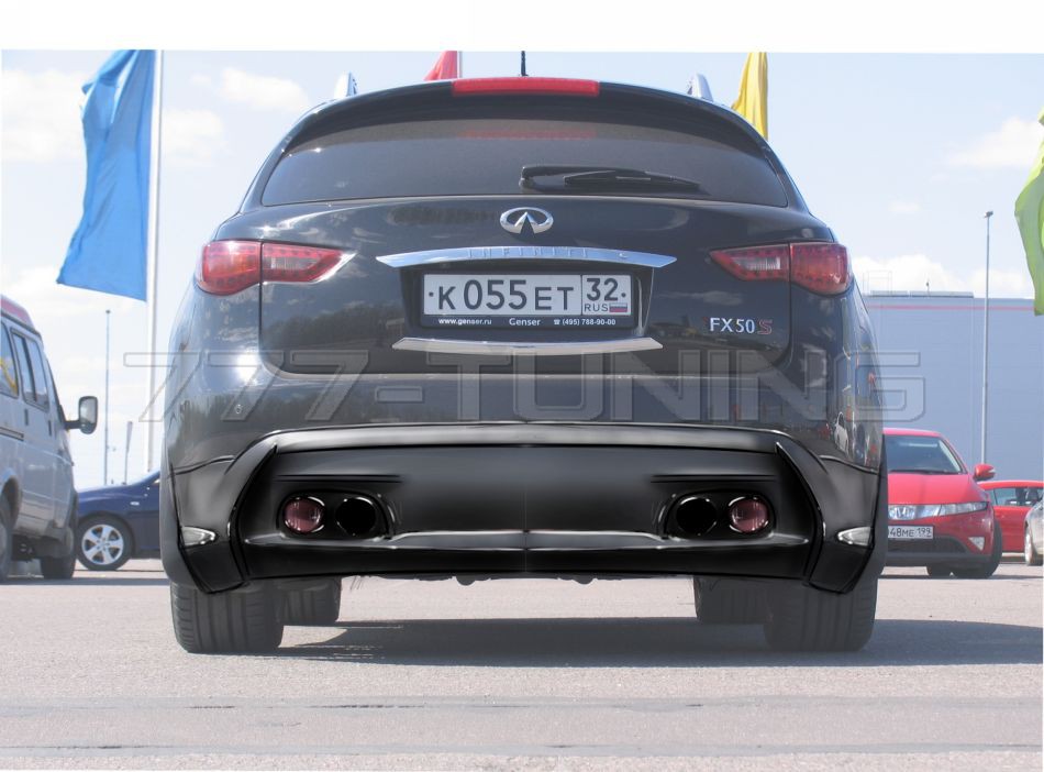 Эскиз обвеса Ferz для Infiniti FX