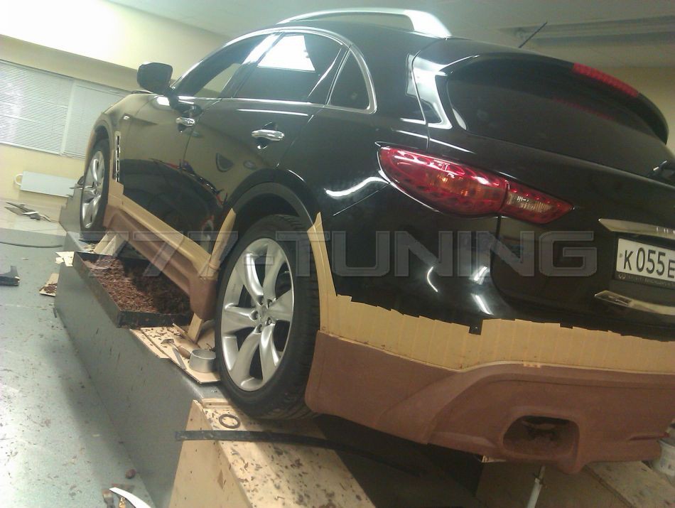 Эскизы обвеса Ferz для Infiniti FX