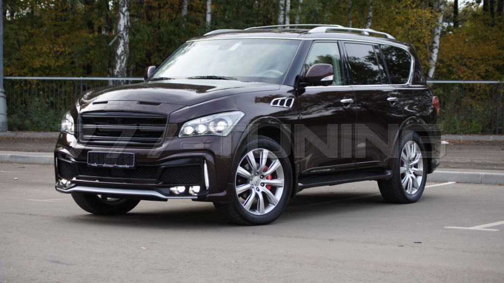 Аэродинамический обвес для Infiniti QX80 QX56 "Optimus"