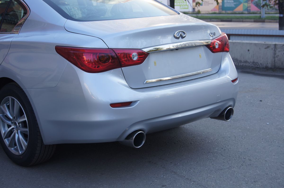 Выхлоп для Infiniti Q50