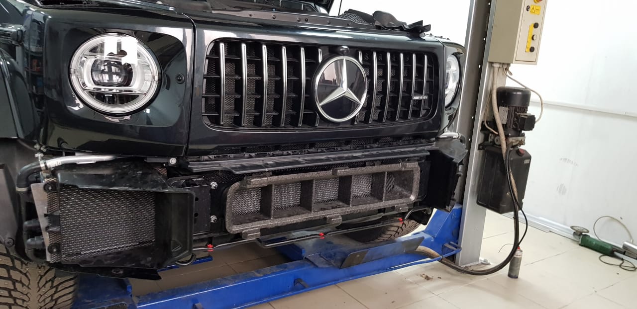 защитная сетка радиаторов для Gelendwagen NEW