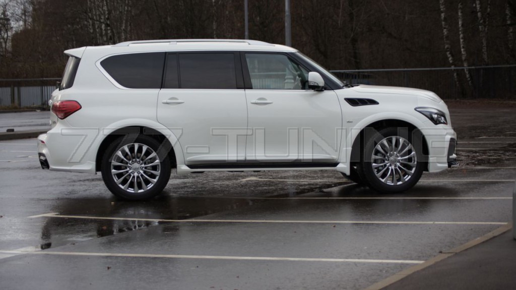 Аэродинамический обвес для Infiniti QX80 QX56 "Optimus White Star"