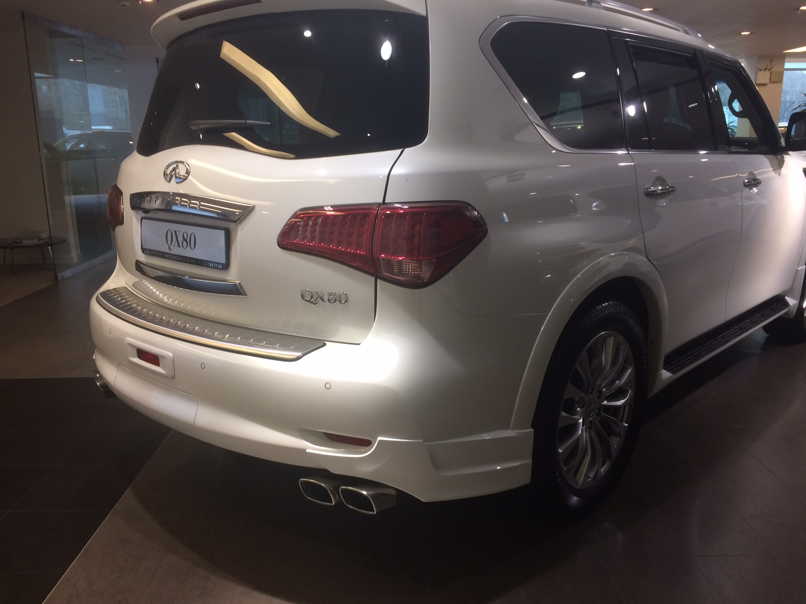 Выхлопная система Mozart для Infiniti QX80