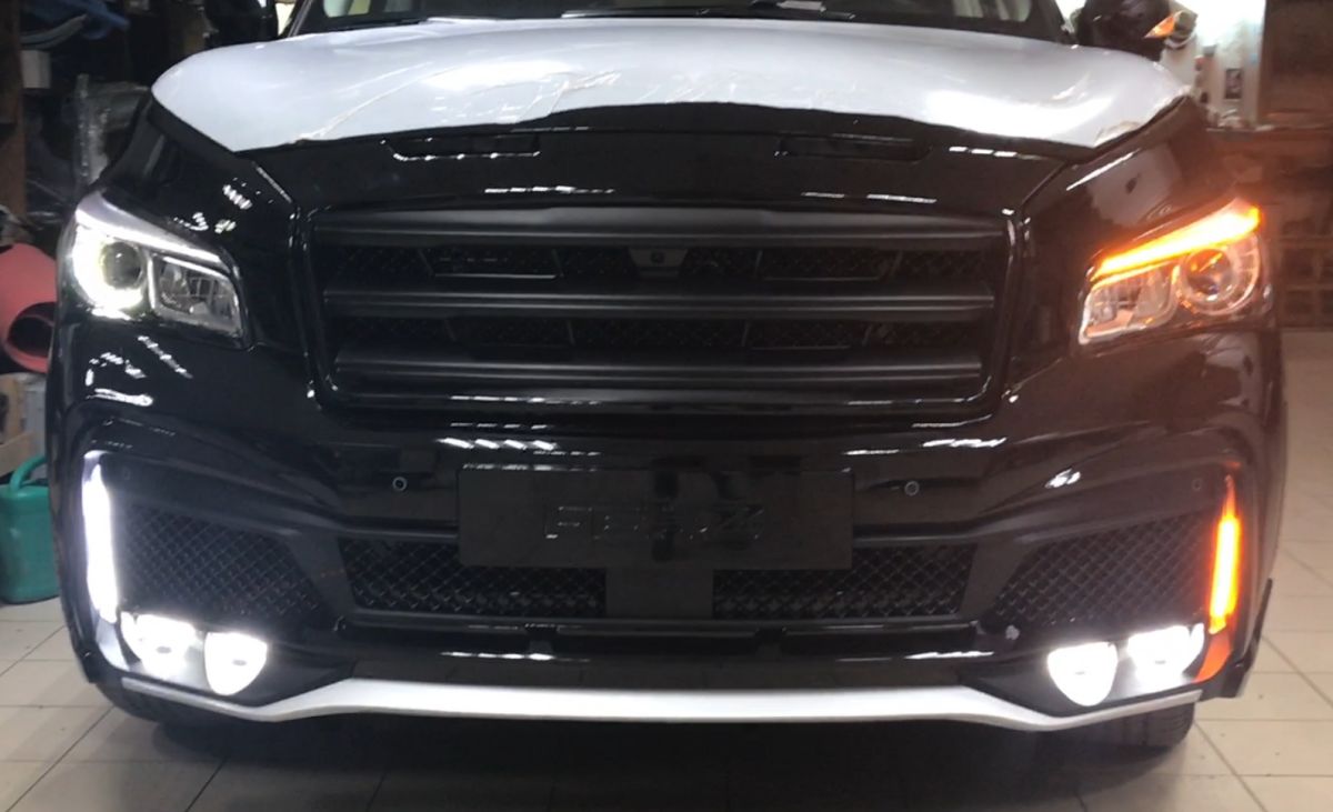 Бегущий поворотник на инфинити, run led turn signal for infinti qx80